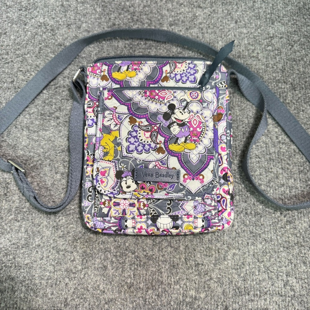 Vera Bradley Disney Mickey's Crossbody Mini Hipster Bag Magic Kingdom